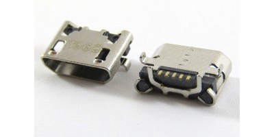 konektor micro USB B 5 pin female 107 - Asus FonePad 7 FE170CG ME170C ME170 K012 T100H - kratší verze