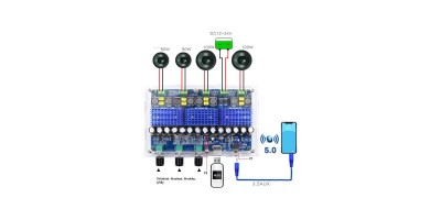 zesilovač XH-M543 2 x 120W TPA3116D2  12-26V