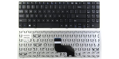 klávesnice kbd MSI CX640 black US