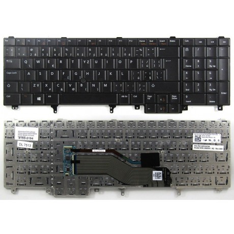 klávesnice Dell Latitude E5520 E5530 E6520 E6530 E6540 CZ black