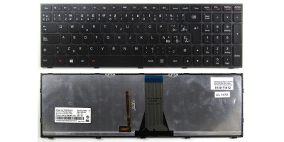 klávesnice Lenovo IdeaPad G50 G70 B50 Z50 black ESP/CZ/SK dotisk podsvit