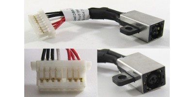 Napájecí konektor s kabelem Dell Inspiron 11 3000 13 7000 15 7000 - 7pin