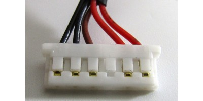 Napájecí konektor Dell XPS 13 9343 9350 9360 P54G s kabelem - 5pin