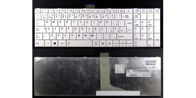 klávesnice Toshiba Satellite Pro C850 C855 C870 L850 L855 white CZ