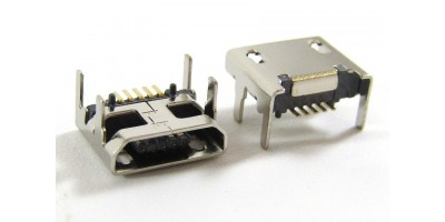 konektor micro USB B 5 pin female 11B