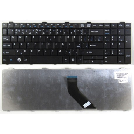 klávesnice Fujitsu Lifebook A530 A531 AH512 AH530 AH531 NH751 black US/CZ/SK dotisk