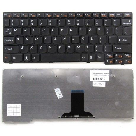 klávesnice Lenovo IdeaPad S10-3 S10-3S S205 black US
