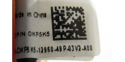 Napájecí konektor s kabelem Dell Inspiron 14 3000 5000 15 3000 17 5748 5749 - 7,4x5,0mm - 7pin - verze 2