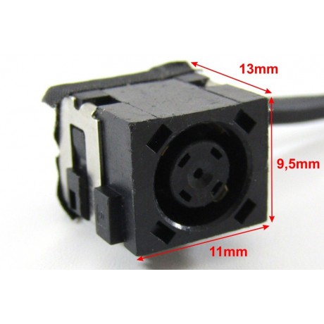 Napájecí konektor s kabelem Dell Inspiron 14 3000 5000 15 3000 17 5748 5749 - 7,4x5,0mm - 7pin - verze 2