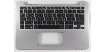česká klávesnice Asus VivoBook X201 X201E black/silver CZ/SK kryt repro