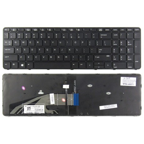 klávesnice HP Probook 450 G3 455 G3 470 G3 G4 650 G2 G3 655 G2 G3 black US podsvit
