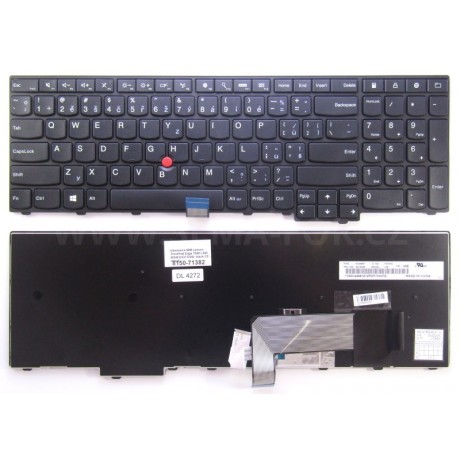 Tlačidlo klávesnice IBM Lenovo ThinkPad Edge E520 E525 black CZ toucpoint