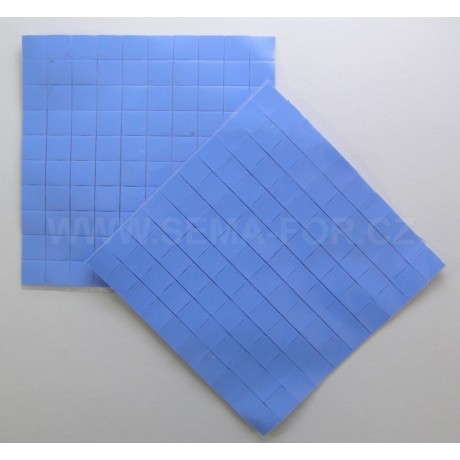 Thermal Pad CPU 0,5mm 10*10mm blue