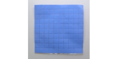 Thermal Pad CPU 0,5mm 10*10mm blue