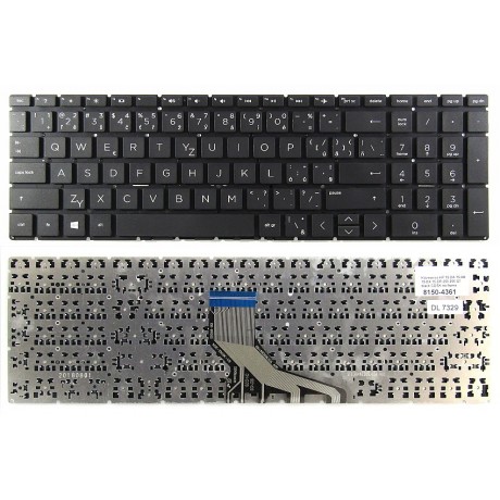 Tlačítko klávesnice HP 15-DA 15-DB 15-DX 15-DR 15-EC 250 G7 255 G7 CZ/SK