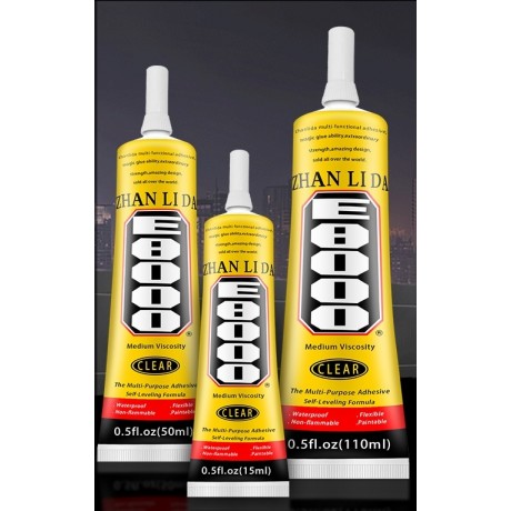 víceúčelové gelové průmyslové lepidlo E-8000 10ml