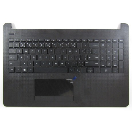 česká klávesnice HP Pavilion 15-AB 15-BS 15-RA 250 G6 255 G6 černá CZ/SK - šedý palmrest + touchpad