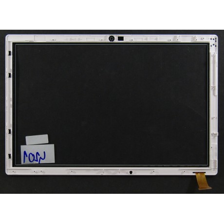 10.1" dotykové sklo HZYCTP-102458 pre iGET Smart W202 biele s rámčekom
