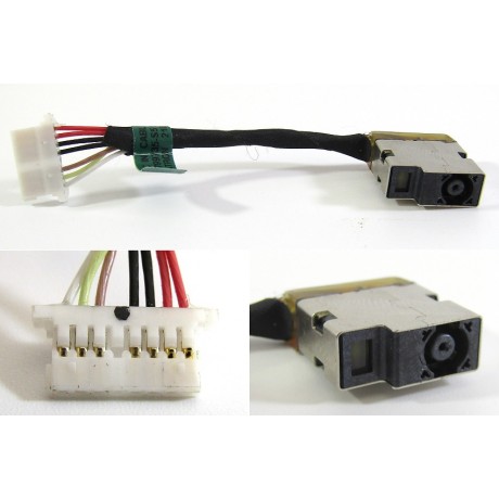 napájecí konektor s kabelem HP ENVY X360 M6-A M6-W 17-BY HP Split 13-m HP 11-D 14-BP 14-BK - 8pin
