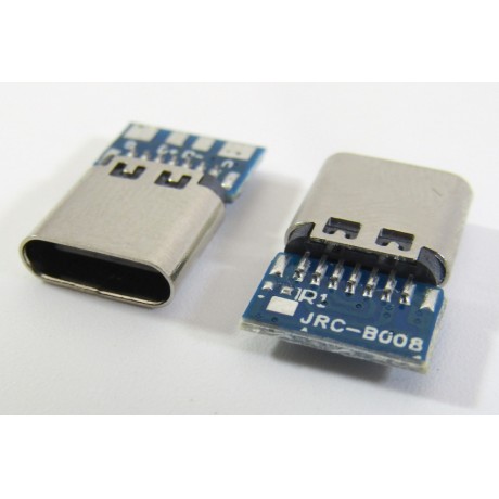 konektor micro USB-C female 28 - 14pin + board 4pin
