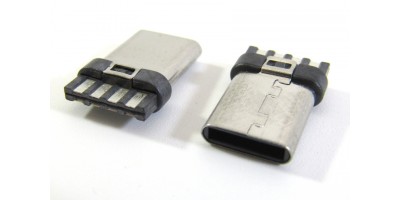 konektor micro USB-C female 31 - 8pin