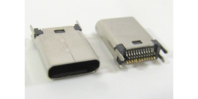konektor micro USB-C female 32 - 24pin