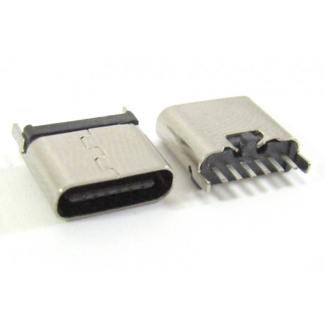 konektor micro USB-C female 39 - 6pin