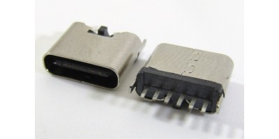 konektor micro USB-C female 39 - 6pin