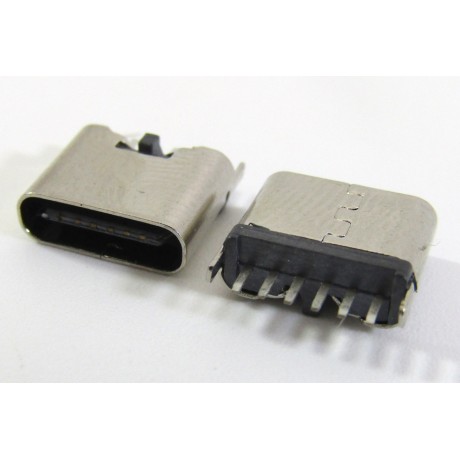 konektor micro USB-C female 39 - 6pin