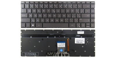 česká klávesnice HP Envy X360 13-AG 13M-AG 13Z-AG Spectre 13-AP grey CZ/SK podsvit