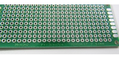 Universelle Leiterplatte, doppelseitig 7x3cm