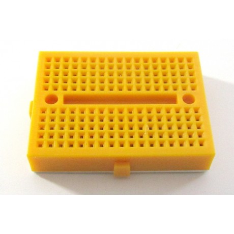 Bread board, yellow 170pins 47mm x 35mm