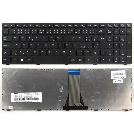 klávesnice Lenovo IdeaPad G50 B50 black CZ/SK