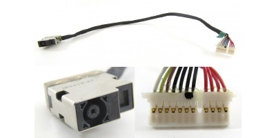 Napájací konektor s káblom HP Pavilion Gaming 15-EC 16-A