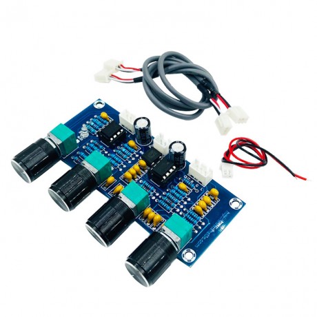 Predzosilňovač a korekčná doska NE5532