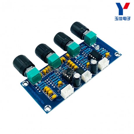 Predzosilňovač a korekčná doska NE5532