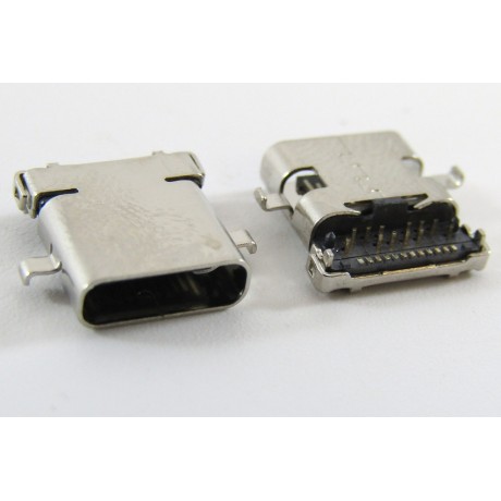 Micro USB-C female connector 30 - 24pin
