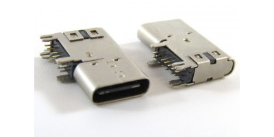 Micro USB-C female 36 - 14pin connector