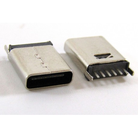 konektor micro USB-C female 38 - 6pin