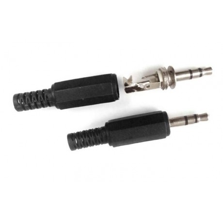 Jack 3.5" stereo plastic