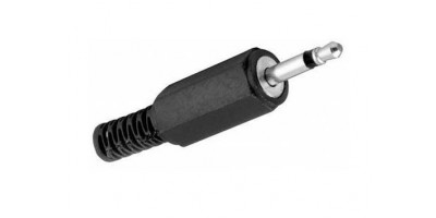 jack 3,5" mono plast