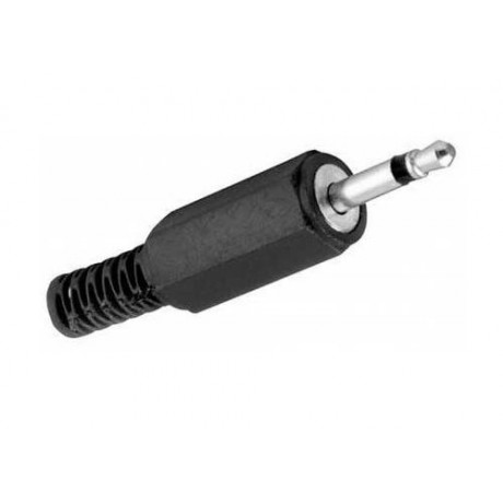 jack 3,5" mono plast
