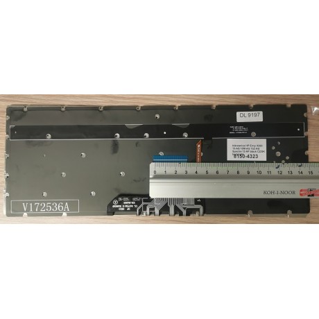 Czech keyboard HP Envy X360 13-AG 13M-AG 13Z-AG Specter 13-AP gray CZ / SK backlight