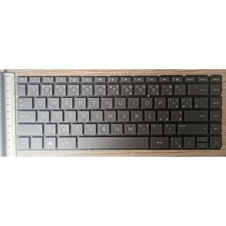 slovenská klávesnica HP Envy X360 13-AG 13M-AG 13Z-AG Spectre 13-AP grey CZ/SK podsvit