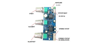Preamplifier and correction board NE5532