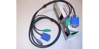 KVM-Kombikabel 2xPS2 + 1xVGA