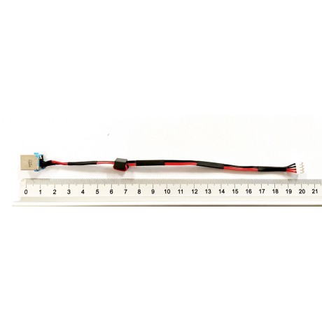 Napájací konektor s káblom Acer 5750 - 5,5x1x7mm - 4pin - 20cm