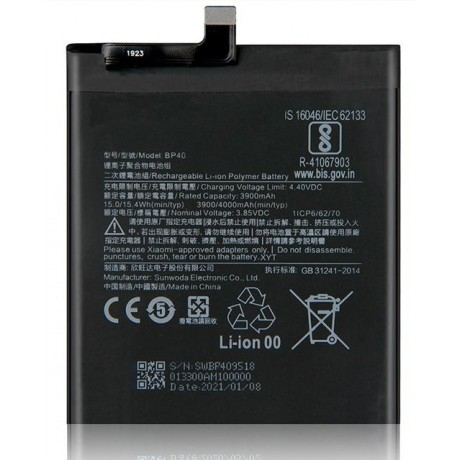 baterie BP40 pro Xiaomi Redmi K20 Pro / Mi 9T Pro - 4000mAh (Bulk)