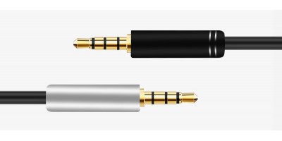 3.5mm combo jack splitter to headphones and microphone