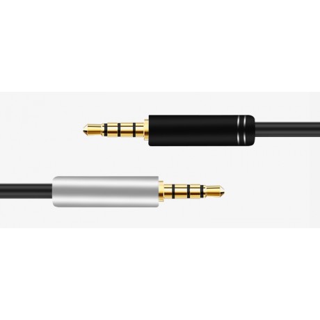 Rozdvojka 3,5mm jack na slúchadlá a mikrofón káblová